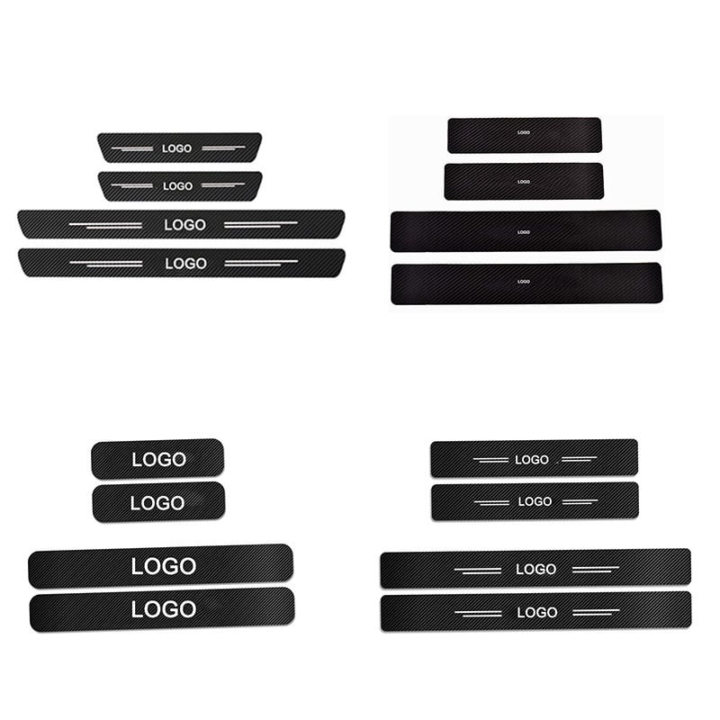 Δάπεδο αυτοκινήτου από ανθρακονήματα και δέρμα – προστατευτικό κατωφλίου ποδιού WEETOOL (Υλικό: Άλλο)