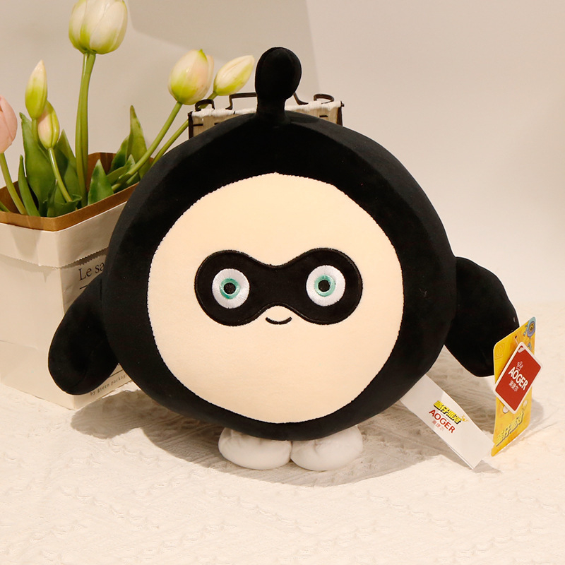 Aoger pliš lutka – iznimno mekani kratki pliš, PP pamuk punjenje, životinjska figura za uzrast 7–14 godina