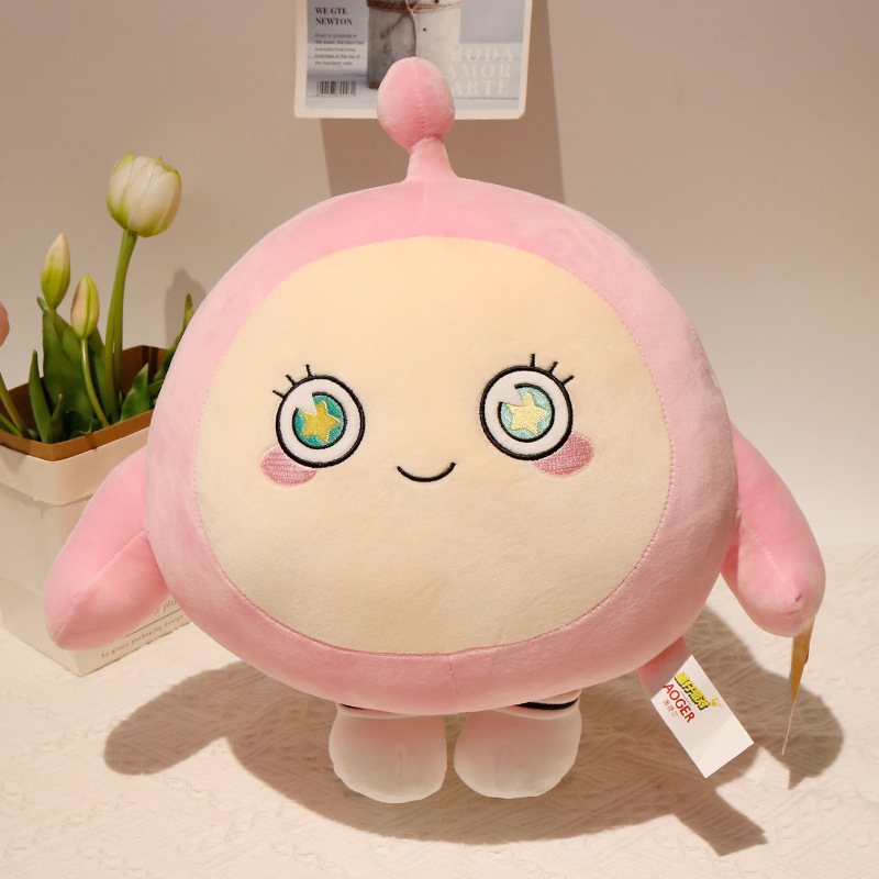 Aoger pliš lutka – iznimno mekani kratki pliš, PP pamuk punjenje, životinjska figura za uzrast 7–14 godina