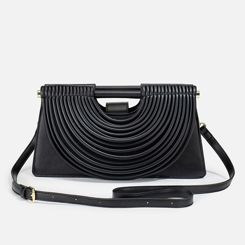 Torba preko ramena crossbody, PU materijal, otvoreni vrh, poliester podstava, horizontalni kvadratni oblik