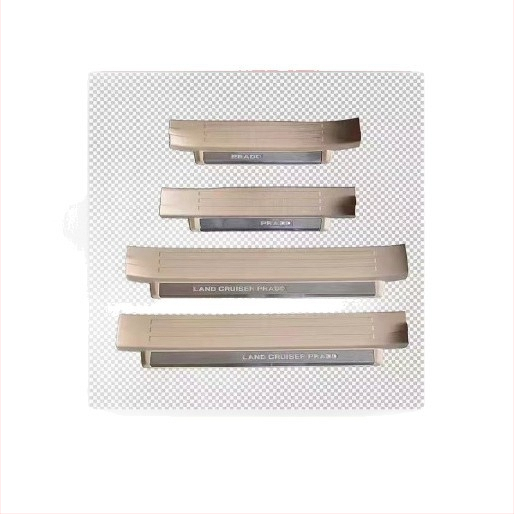 Jmt Nerezová oceľová dverová prahová lišta so svetlom pre Fj150/Fj200/Fj250 Prado AT