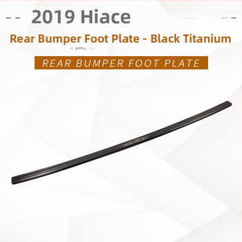 Prag LED pentru uși din oțel inoxidabil pentru HIACE 2019 – pedala de întâmpinare LED interioară și exterioară și panou de protecție spate