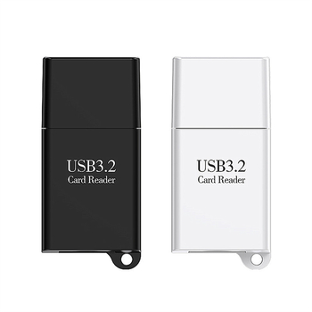 USB3.2 TF čitač kartica – vanjski USB 3.2 interfejs, podržava TF kartice, kompatibilan sa Windows 7, kompaktan dizajn