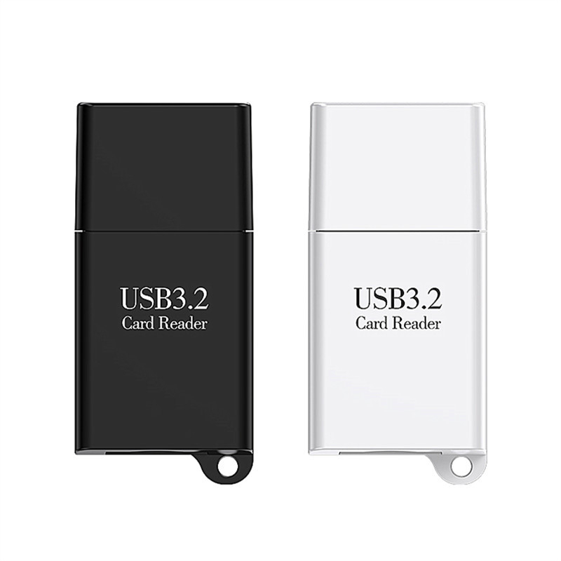USB3.2 TF čitač kartica – vanjski USB 3.2 interfejs, podržava TF kartice, kompatibilan sa Windows 7, kompaktan dizajn