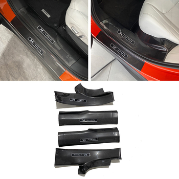 Plasztikus ajtó küszöb és csomagtérajtó védőprofil Xiaopeng G6-hoz (2023-as modell) – First Domain