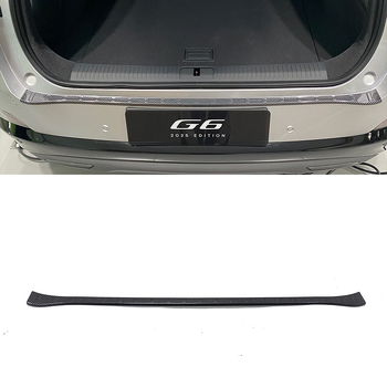 Plasztikus ajtó küszöb és csomagtérajtó védőprofil Xiaopeng G6-hoz (2023-as modell) – First Domain