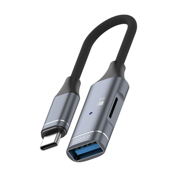 Type-C TF čitač kartica OTG adapter USB 3.0, vanjski, kućište od aluminijske legure