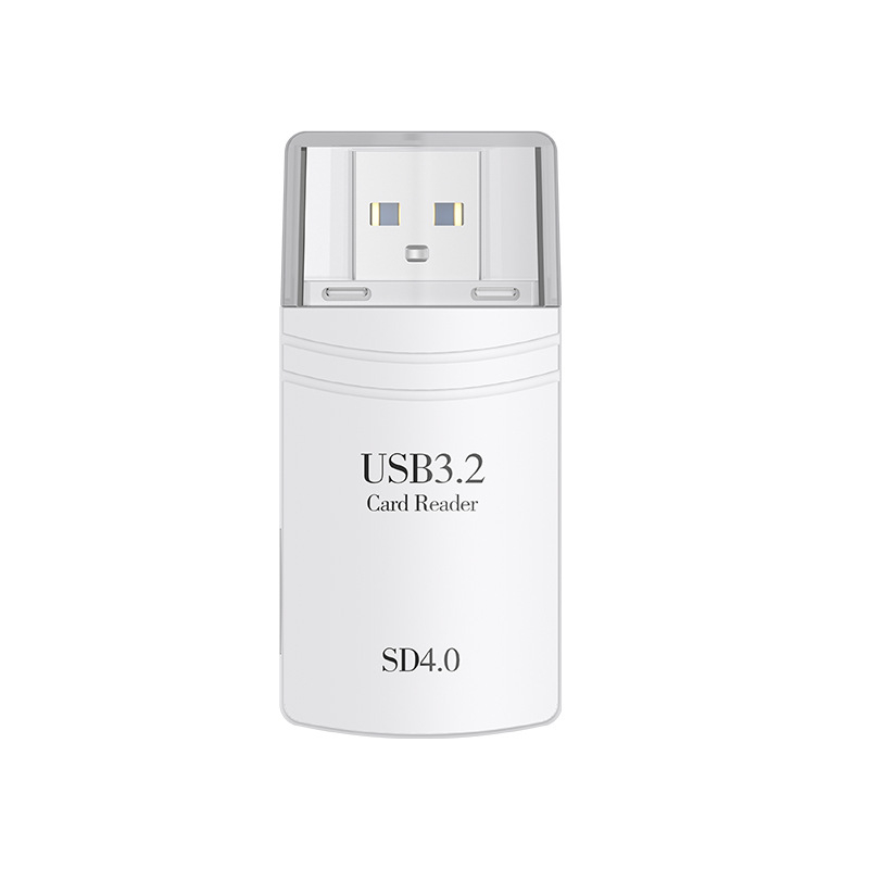 USB4.0 čitač kartica - SD/SDHC/TF, 2-in-1 SD i TF, Model D6, ABS kućište