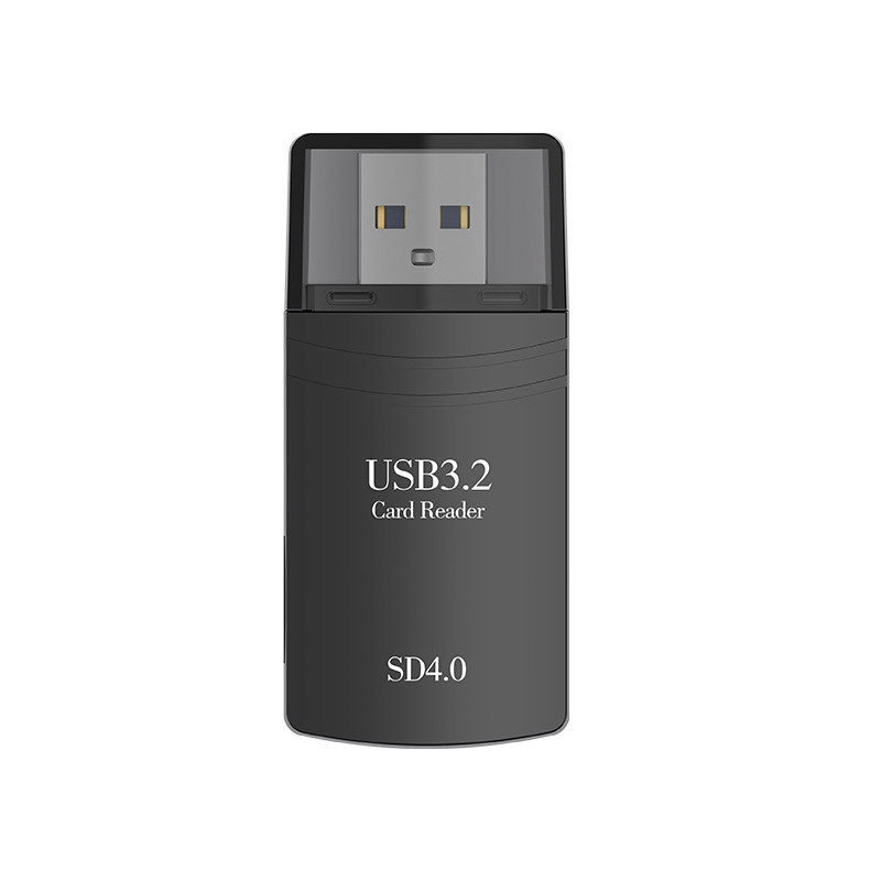 USB4.0 čitač kartica - SD/SDHC/TF, 2-in-1 SD i TF, Model D6, ABS kućište