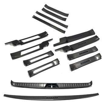 Σετ προστατευτικών λωρίδων πορτών και καλυπτικών πεδιών για Toyota Sienna 2021 – Πλαστικό, προστασία χώρου αποσκευών και πίσω πόρτας