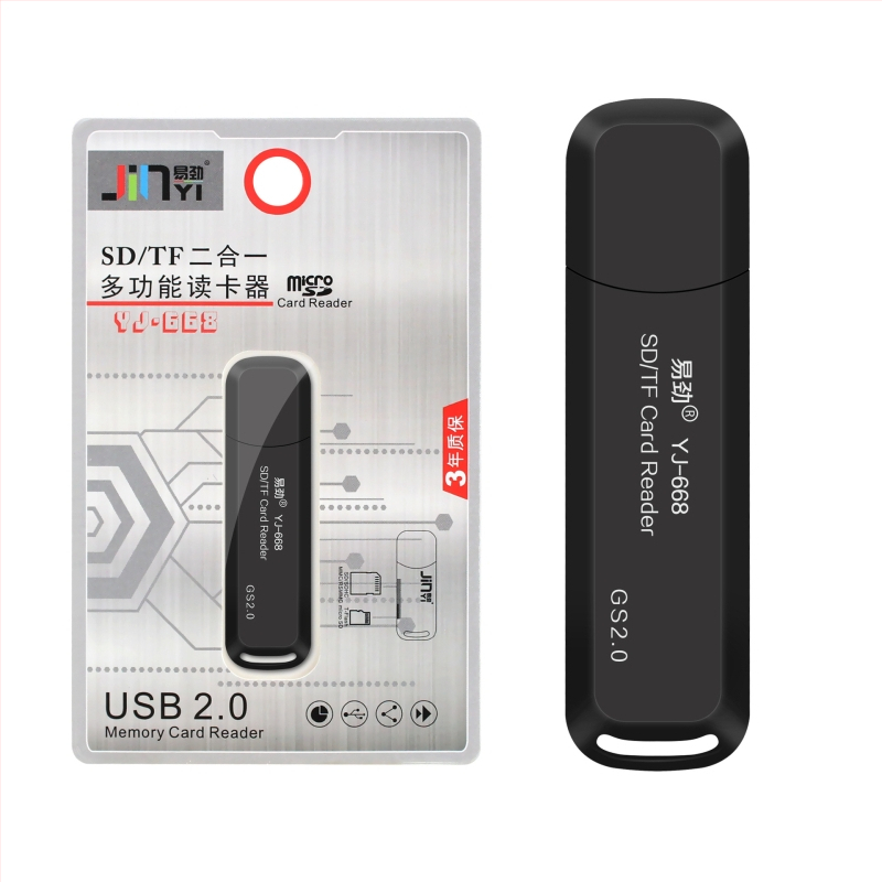 USB 3.0 Čítačka kariet pre TF/SDXC – 2 v 1 pre DSLR a digitálnu kameru
