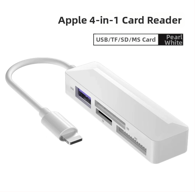 Négy az egyben USB 2.0 OTG kártyaolvasó SD, TF, MS Pro