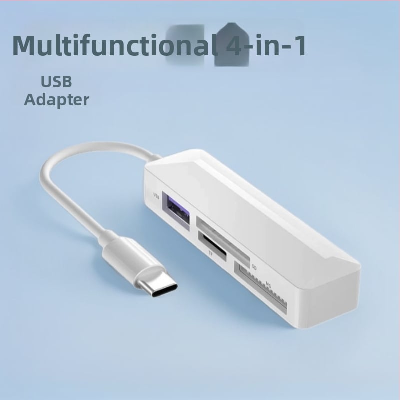 Négy az egyben USB 2.0 OTG kártyaolvasó SD, TF, MS Pro