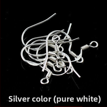 Yong Meng auskarai su ausies kabliuku iš 925 sidabro, natūralus stilius, kodas 020