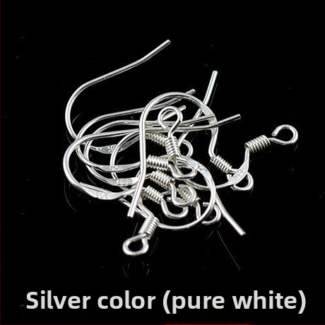 Yong Meng auskarai su ausies kabliuku iš 925 sidabro, natūralus stilius, kodas 020