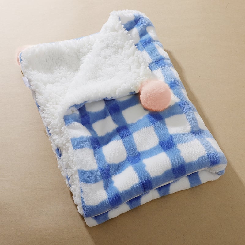 Saltea de dormit pentru câini, căldură de iarnă, lavabilă, instalare gratuită, cuib pentru animale de companie (Origine: Zhejiang, Brand: Le shuang pet supplies)