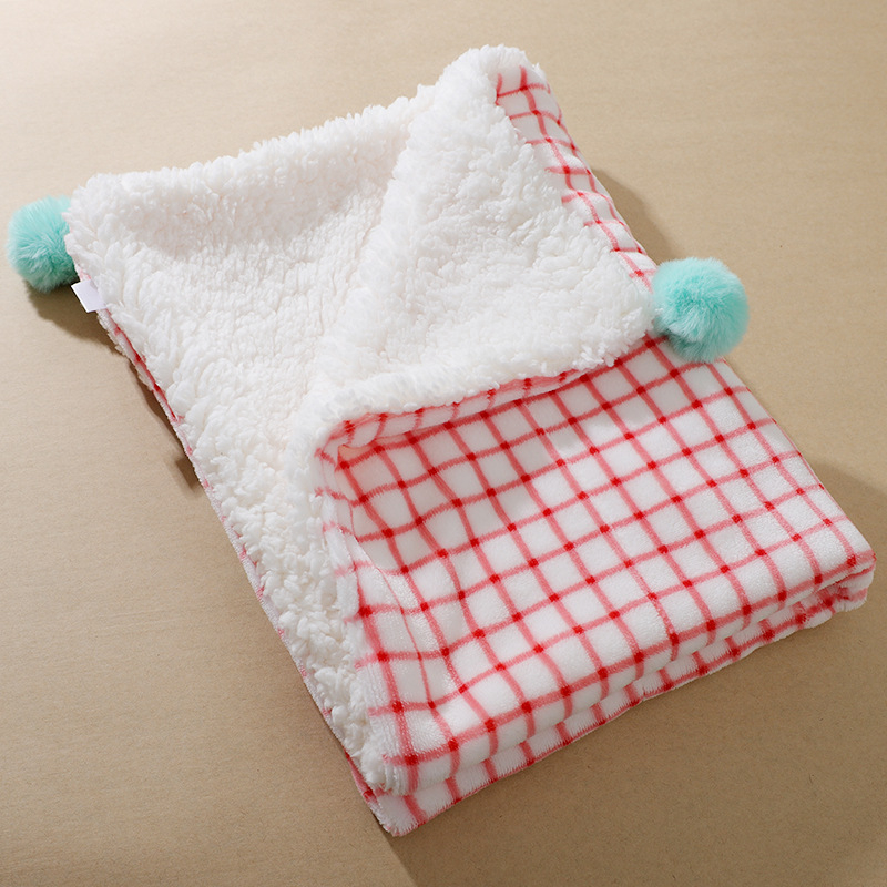 Saltea de dormit pentru câini, căldură de iarnă, lavabilă, instalare gratuită, cuib pentru animale de companie (Origine: Zhejiang, Brand: Le shuang pet supplies)