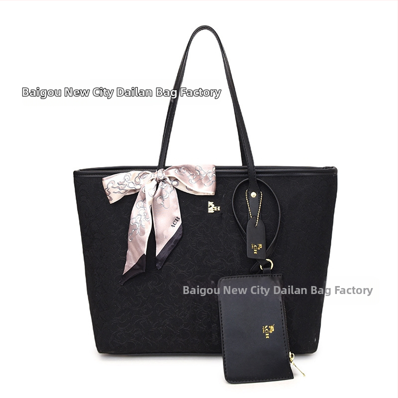 Ženska tote torba, street fashion, PU materijal, horizontalni kvadratni oblik, zatvaranje zipom