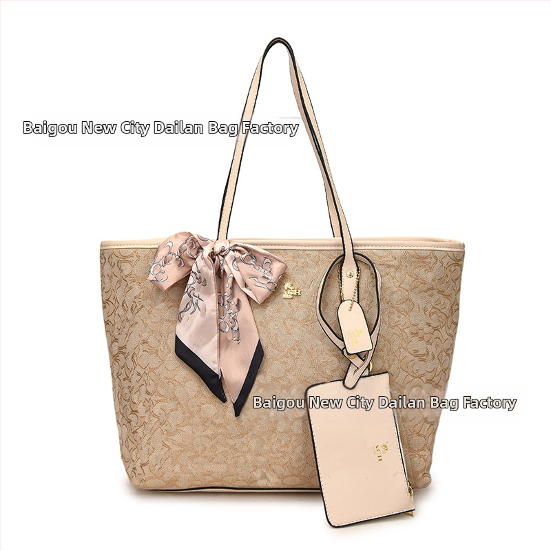 Ženska tote torba, street fashion, PU materijal, horizontalni kvadratni oblik, zatvaranje zipom