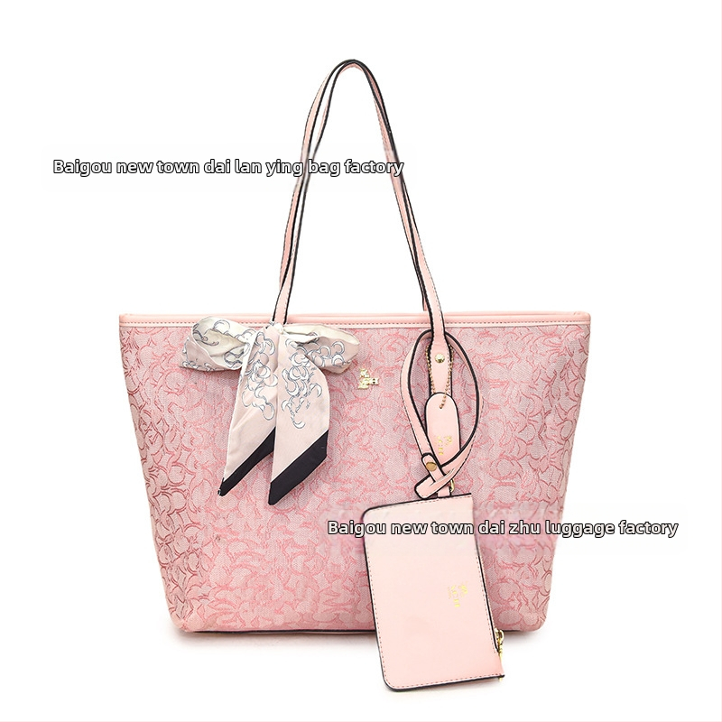 Ženska tote torba, street fashion, PU materijal, horizontalni kvadratni oblik, zatvaranje zipom