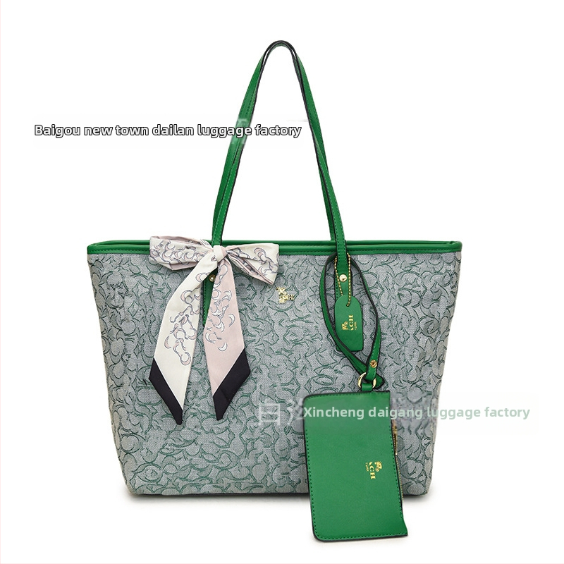 Ženska tote torba, street fashion, PU materijal, horizontalni kvadratni oblik, zatvaranje zipom