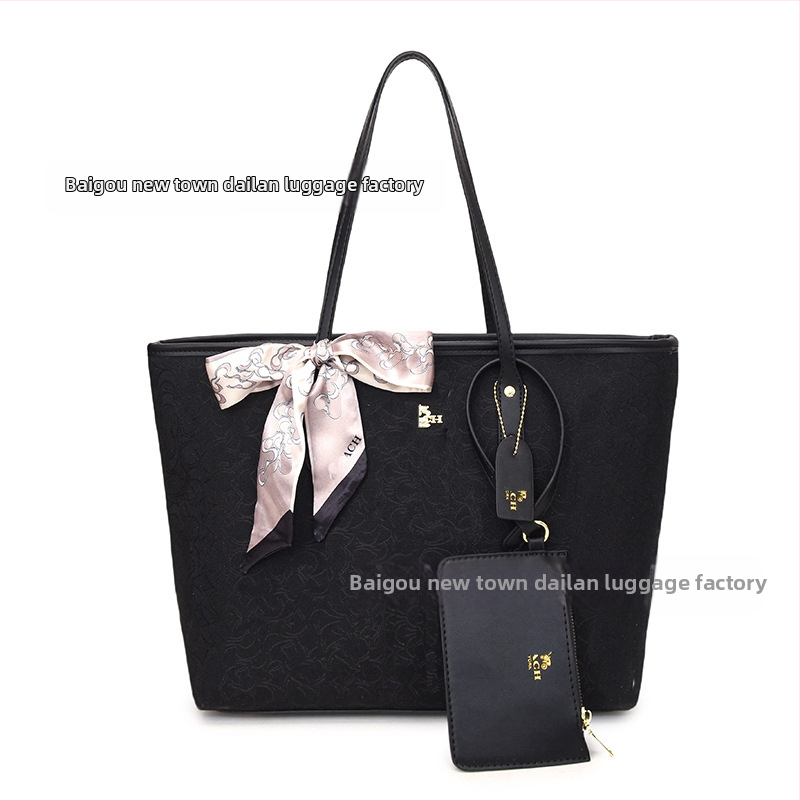 Ženska tote torba, street fashion, PU materijal, horizontalni kvadratni oblik, zatvaranje zipom