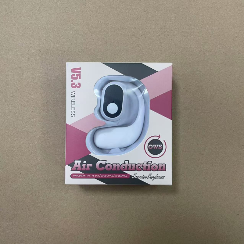 Căști Bluetooth cu agățături pentru urechi, anulare zgomot, durată lungă a bateriei 4–8 h, afișaj digital al nivelului bateriei, IPX7 rezistente la apă, Bluetooth 5.4, rază de 10 m