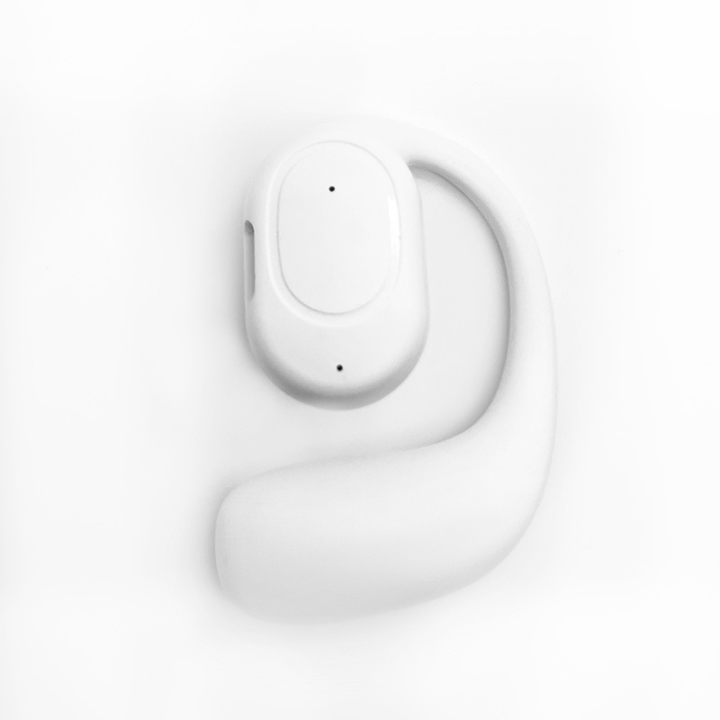 Căști Bluetooth cu agățături pentru urechi, anulare zgomot, durată lungă a bateriei 4–8 h, afișaj digital al nivelului bateriei, IPX7 rezistente la apă, Bluetooth 5.4, rază de 10 m