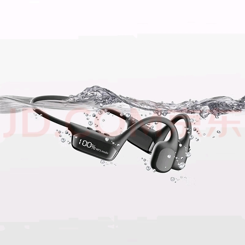 Căști Bluetooth cu conductivitate osoasă S10, IPX8 rezistente la apă, peste 8 ore autonomie, Bluetooth 5.4, afișaj digital