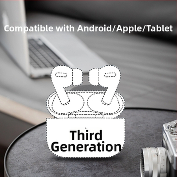 TWS bezdrôtové Bluetooth slúchadlá pre Apple a Android — in-ear dizajn, IPX4, dosah 10 m, výdrž batérie 4–8 hodín