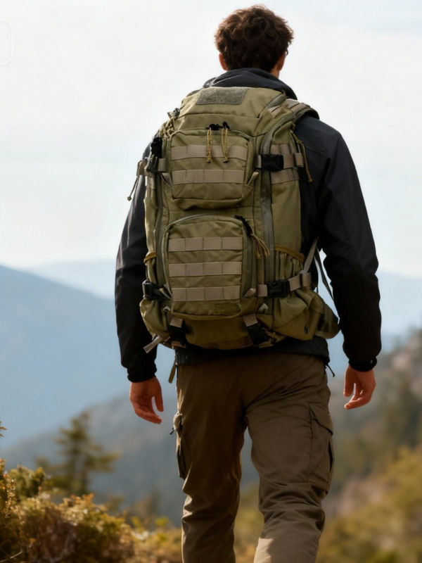 35L taktički ruksak za outdoor aktivnosti, kamuflažni, najlon, unisex