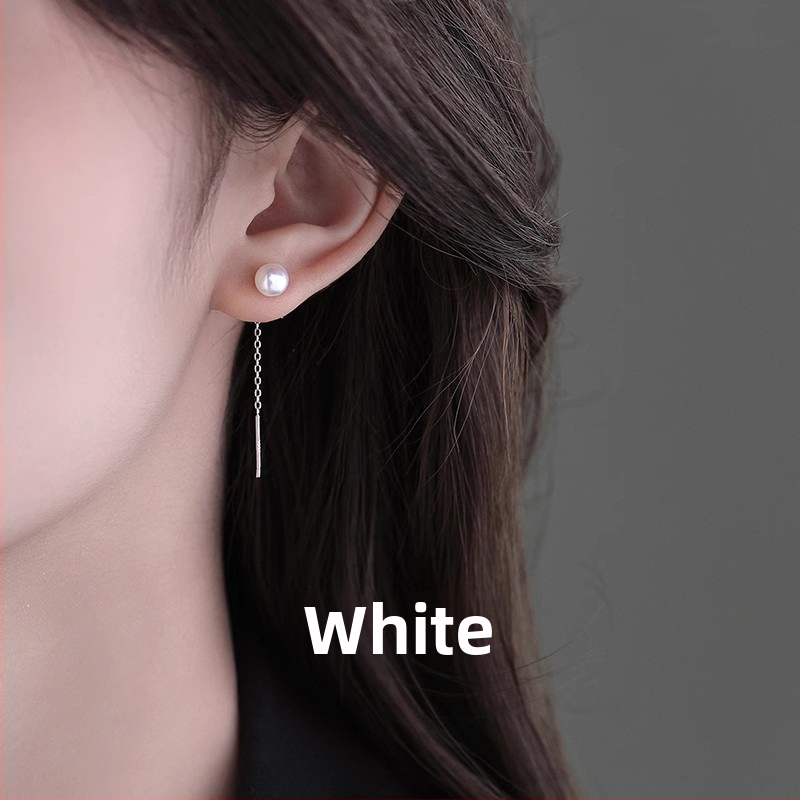 Auskari no sudraba 99% tīrība, ģeometrisks dizains, ziemas 2025 izlase, vienkāršs stils