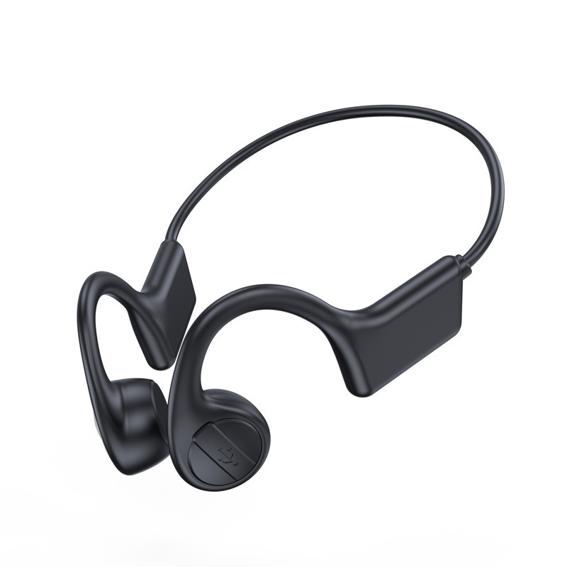 Slušalice s kostnom vodljivosti, kuka za uho, bežične za trčanje, doseg 10 m, Bluetooth 5.3, trajanje baterije >8 h, redukcija buke