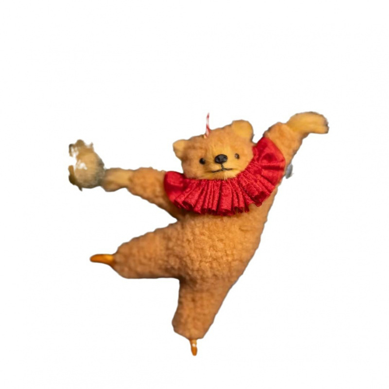 Ξύλινο αρκουδάκι για αυτοκίνητο, διακόσμηση εσωτερικού αυτοκινήτου σε στυλ καρτούν