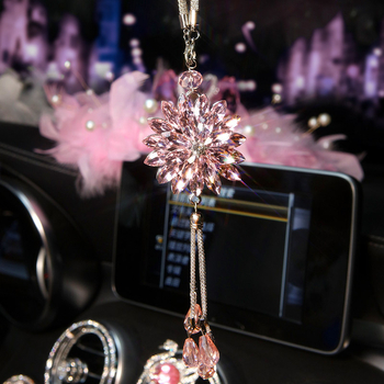 Janina kristalni auto ukras – moderni dizajn, petokraki zvjezdani oblik, unutarnja dekoracija automobila