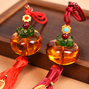 Κρεμαστό αυτοκινήτου με συνθετικό κρύσταλλο, Xiaoman XM063007, κινεζικός παραδοσιακός στυλ, εσωτερική διακόσμηση αυτοκινήτου