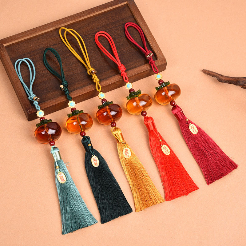 Κρεμαστό αυτοκινήτου με συνθετικό κρύσταλλο, Xiaoman XM063007, κινεζικός παραδοσιακός στυλ, εσωτερική διακόσμηση αυτοκινήτου