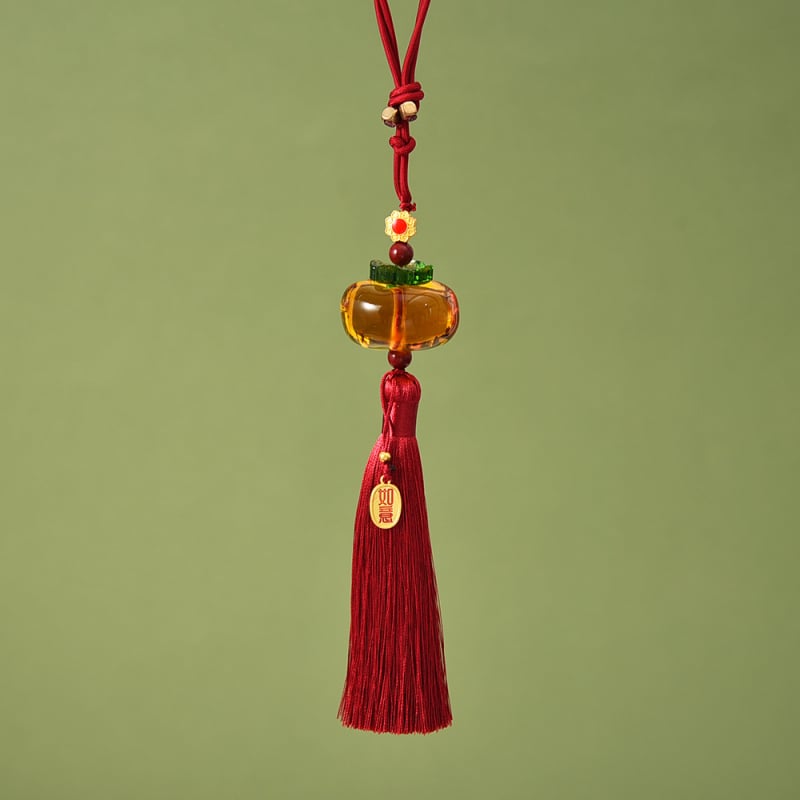 Κρεμαστό αυτοκινήτου με συνθετικό κρύσταλλο, Xiaoman XM063007, κινεζικός παραδοσιακός στυλ, εσωτερική διακόσμηση αυτοκινήτου