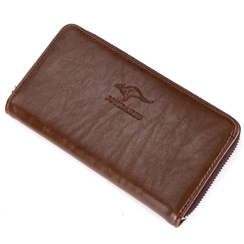 Muški PU kožni novčanik-ključ s dva pretinca za kartice - Urbani stil, Vodootporan, Model 8015