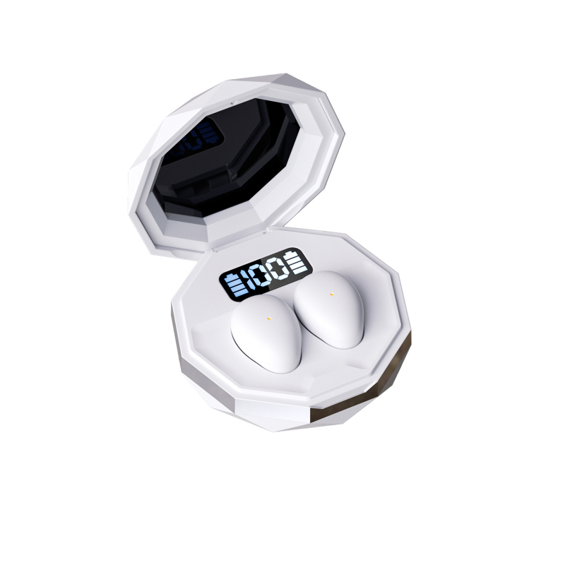 Bežične Bluetooth slušalice za uho, in-ear dizajn, Bluetooth 5.4, domet 10 m, trajanje baterije 4–8 h