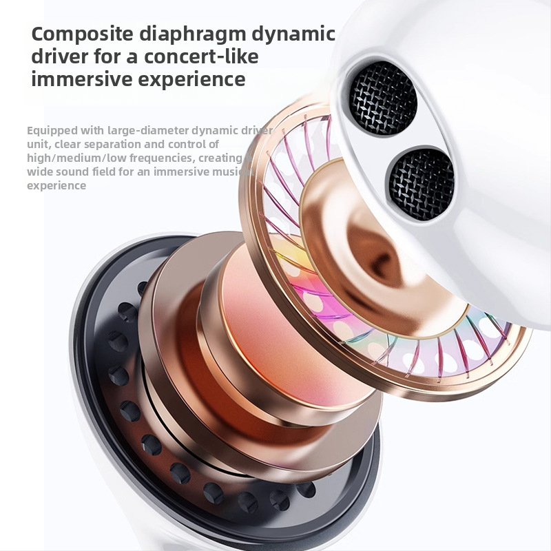 In-ear laidinės ausinės su Lightning ir USB-C jungtimis (7-osios kartos modelis, dinaminis draiveris, suderinama su iOS, 1,2 m kabelis)