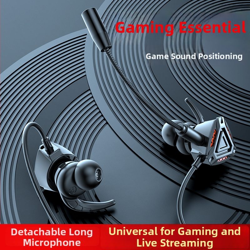 WJHH GM3 káblové in-ear slúchadlá s mikrofónom, 3,5 mm konektor, 1,2 m kábel, rozsah frekvencií 20–20000 Hz, impedancia 32 Ω