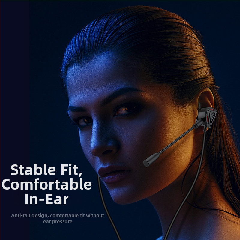 WJHH GM3 káblové in-ear slúchadlá s mikrofónom, 3,5 mm konektor, 1,2 m kábel, rozsah frekvencií 20–20000 Hz, impedancia 32 Ω