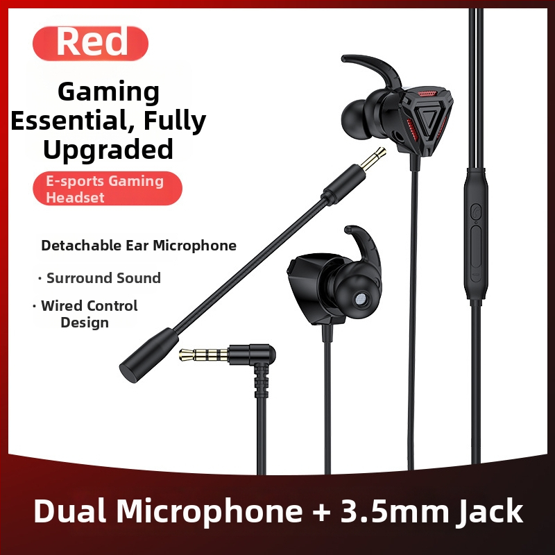 WJHH GM3 káblové in-ear slúchadlá s mikrofónom, 3,5 mm konektor, 1,2 m kábel, rozsah frekvencií 20–20000 Hz, impedancia 32 Ω