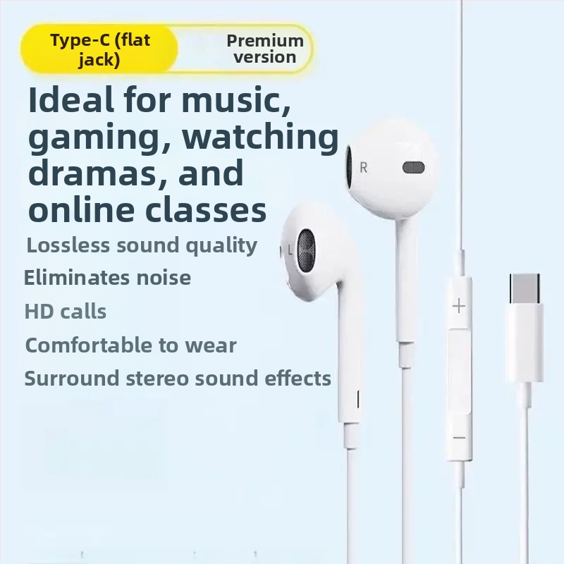 OPPO saderīgās Type-C In-Ear Bluetooth austiņas ar auss aizķeri