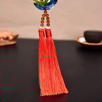 Γυάλινο κρεμαστό αυτοκινήτου για καθρέπτη οπισθοπορείας – στυλ κινεζικής παράδοσης, εσωτερική διακόσμηση, διακόσμηση αυτοκινήτου