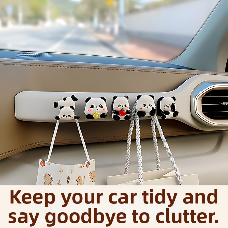 Automobilový háčik s lepením bez zvyškov, moderný dizajn s viacerými háčikmi pre vnútorné skladovanie