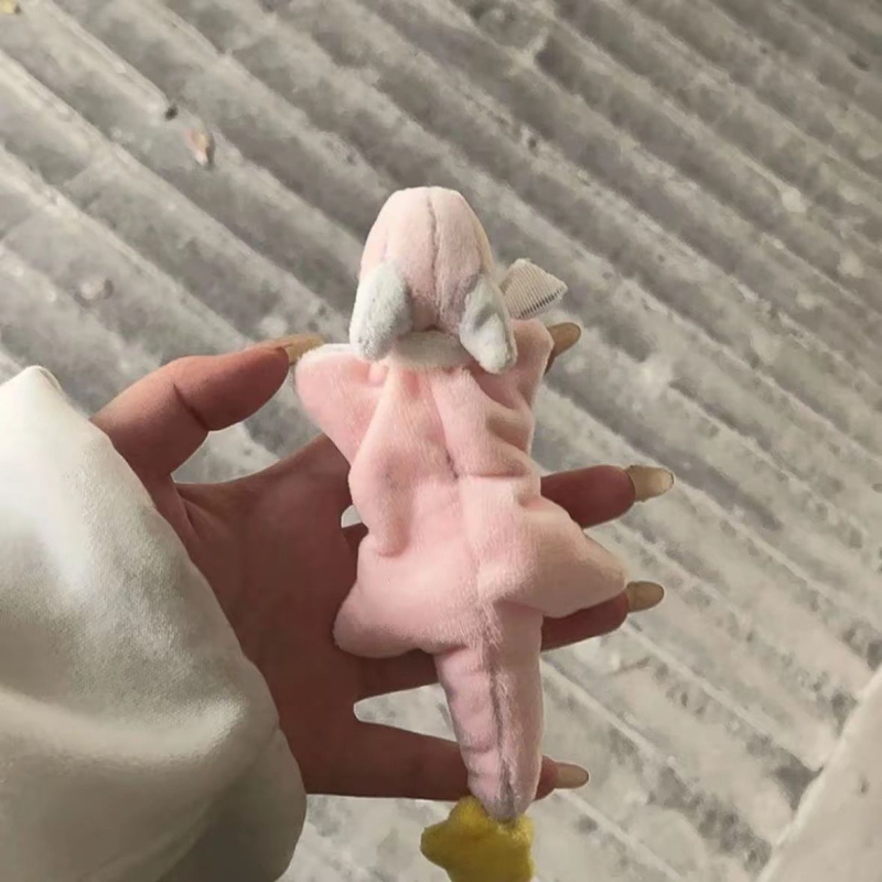 DIY plüss baba készlet – kézi varrás, plüss anyag, minták: kis medve, disznó és más kisállatok