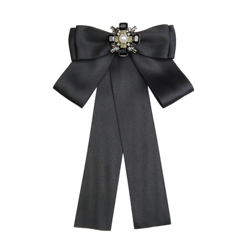 Lapelipin: haunsšuto mustriiga lille, pärl ja kristall, käsitöö, naiselik Koreaarsti stiil, kangas, alumiin lisandid kividega