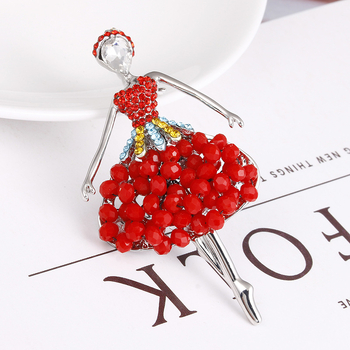 Broš od legure, cvjetni oblik, elektroplatirani premaz, vintage umjetnički stil, za žene